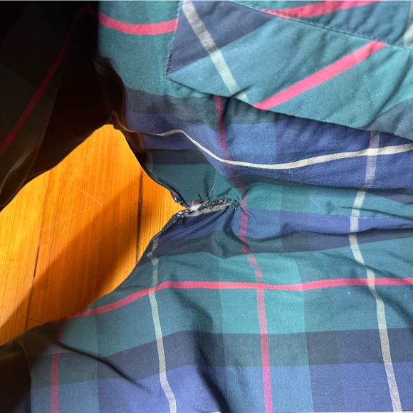 Vintage Eddie Bauer Black Goose Down Quilted Vest - Picture 5 of 8